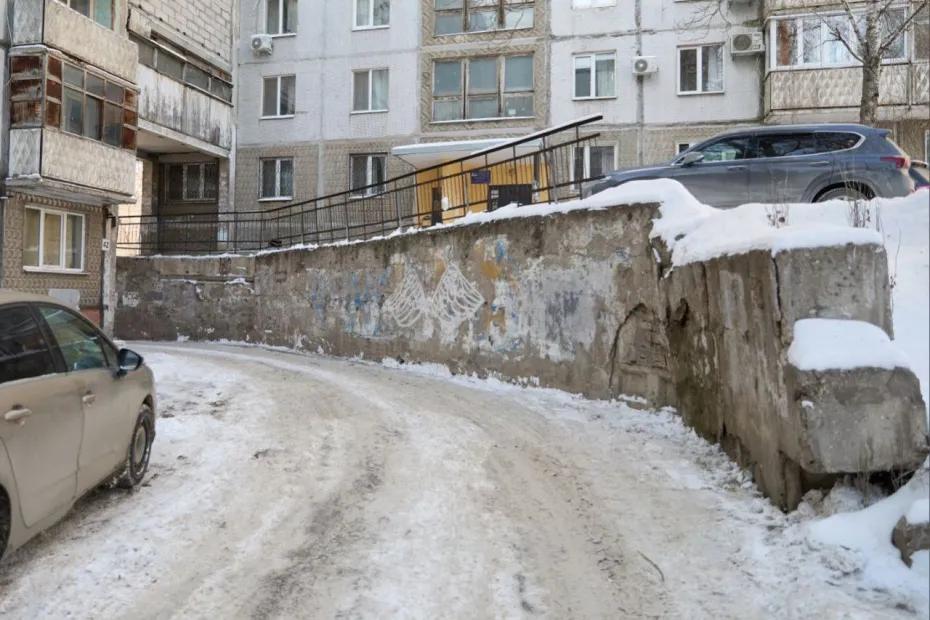 В Самаре ищут подрядчика для восстановления стены на улице Владимирской