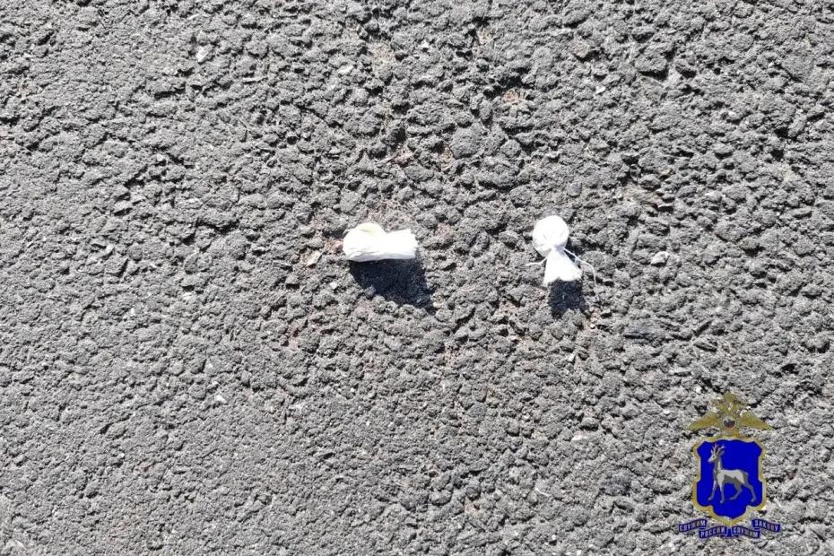 В Самарской области задержали наркомана с двумя свертками: что произошло