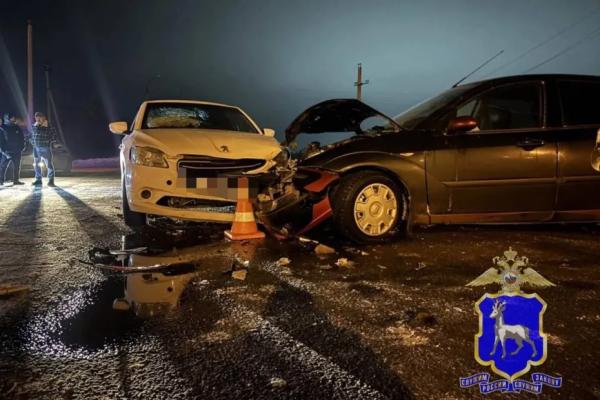 В Самарской области при столкновении двух иномарок пострадал 2-летний ребенок