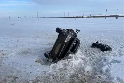 В Самарской области «Киа» врезалась в «Форд», пострадали 2 человека