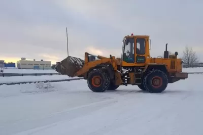 Снегопад добавил хлопот, но гонки в Тольятти не отменяются