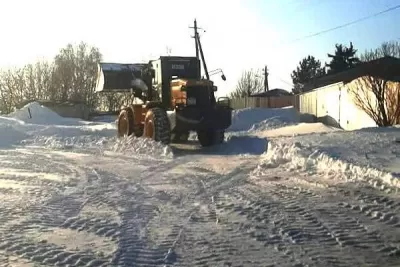 В Самарской области многодетные семьи не могли добраться до своих домов из-за снегопада