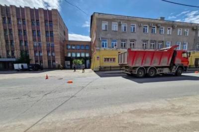 В Самаре женщина попала под грузовик