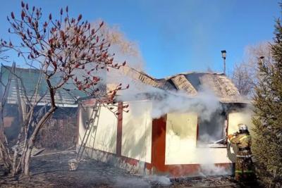 В Самарской области при пожаре погиб человек