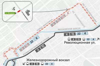 В Самаре на 4 дня ограничат движение по улице Мичурина
