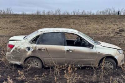 В Самарской области «Гранта» опрокинулась, вылетев с дороги в кювет: что известно на данный момент