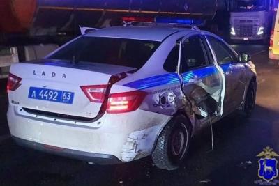 Под Самарой столкнулись 5 автомобилей, погибла женщина - фото