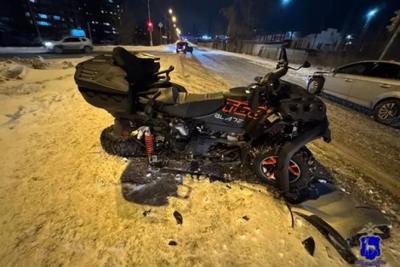 Пьяный водитель на квадроцикле врезался в &laquo;Форд Мондео&raquo; в Тольятти - последние новости