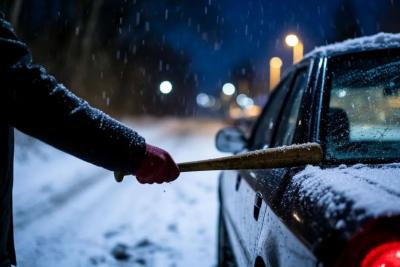 Житель Самарской области поругался с соседом и избил битой его машину: что известно на данный момент