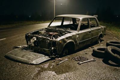 Жителю Тольятти грозит 5 лет колонии за то, что украл и разобрал вазовскую легковушку