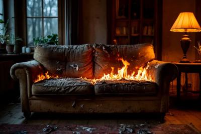 В Самаре 9 человек были спасены во время пожара - фото