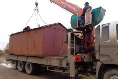 В Самаре демонтируют незаконные киоски и гаражи в Октябрьском районе