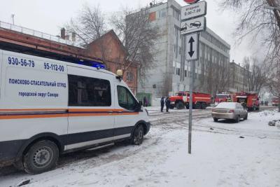 В Самаре пожар в доме на Садовой у синагоги потушили за 3 часа 40 минут