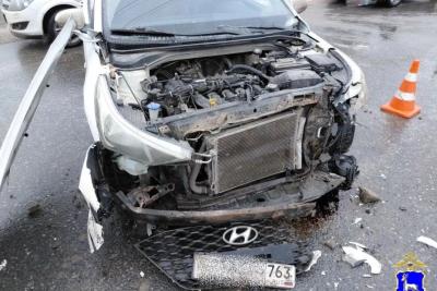 В Тольятти в столкновении двух иномарок пострадал 82-летний мужчина