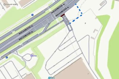 В Самаре с 7 апреля до 1 июня будет закрыт съезд с Московского шоссе к ТЦ &laquo;Metro&raquo;