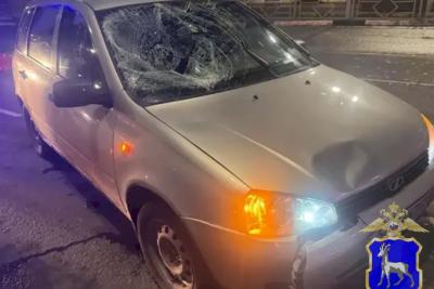 В Самаре пешеход-нарушитель попал под колеса легковушки