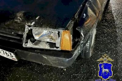 В Самарской области велосипедист не спешился и попал под машину - появились подробности