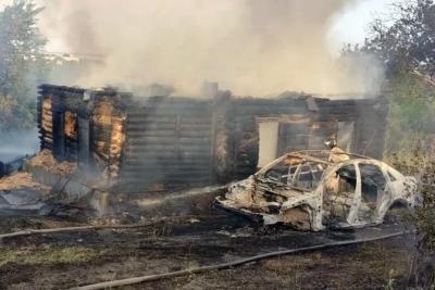 Дом и автомобиль сгорели вечером 19 мая в Самарской области: что произошло