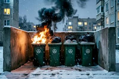 В Самаре будут судить двух вандалов, которые подожгли 18 мусорных контейнеров