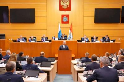 Губернатор Вячеслав Федорищев призвал депутатов к единству и системной работе