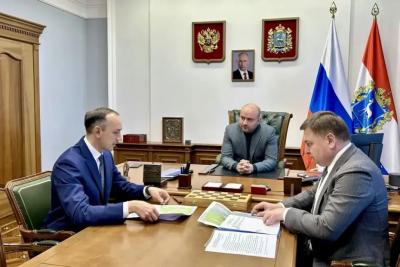 Вячеслав Федорищев обсудил газификацию Самарской области с Виктором Скуфинским