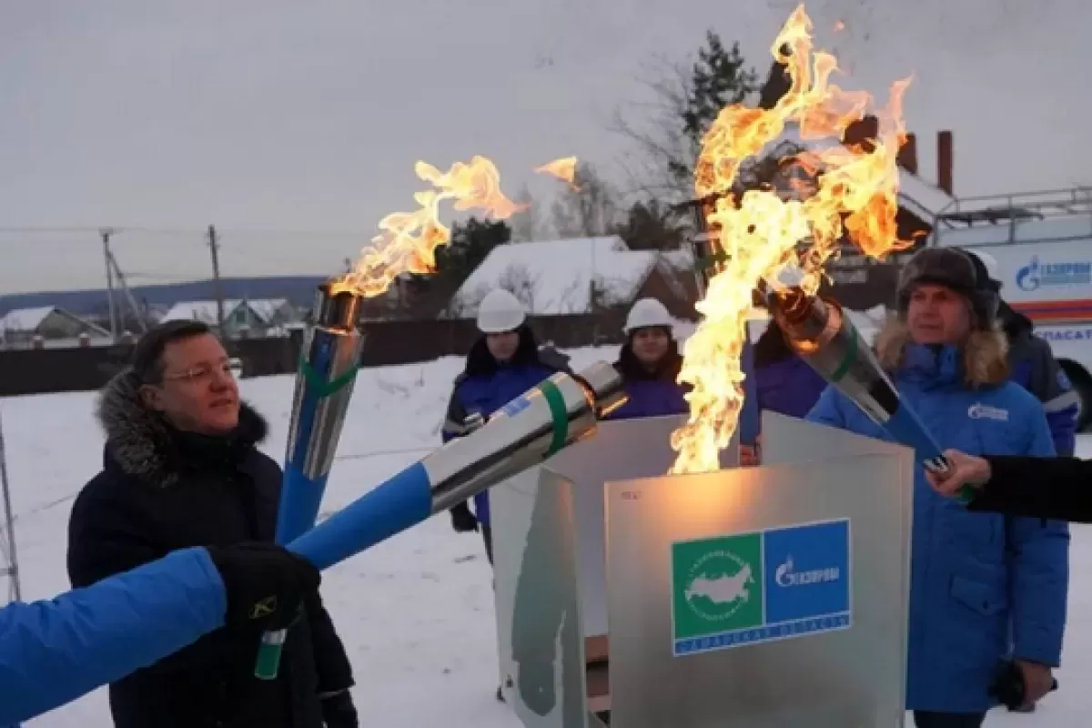 В жилом массиве «Сокские зори» около Самары запустили газоснабжение