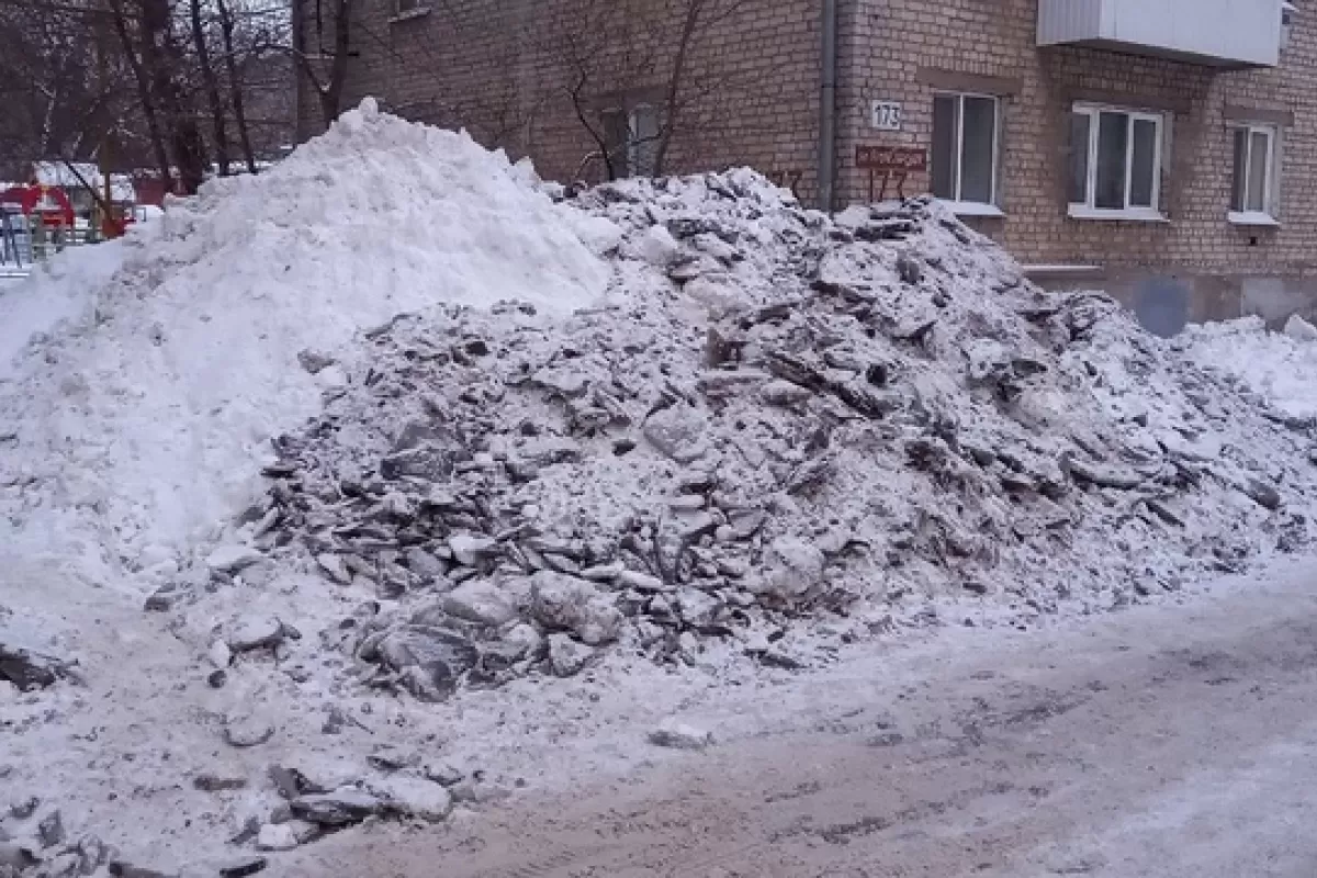 В Самарской области было зафиксировано рекордное количество выпавшего снега