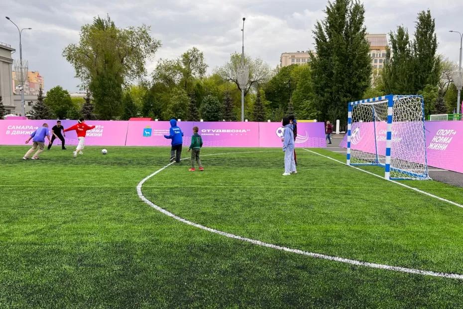 На стадионе «Металлург» в Самаре прошел Всероссийский день футбола 1 июня