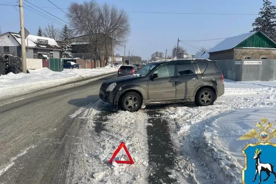 Женщина и семилетний ребенок пострадали в ДТП с Ssang Yong и Lada в Самаре