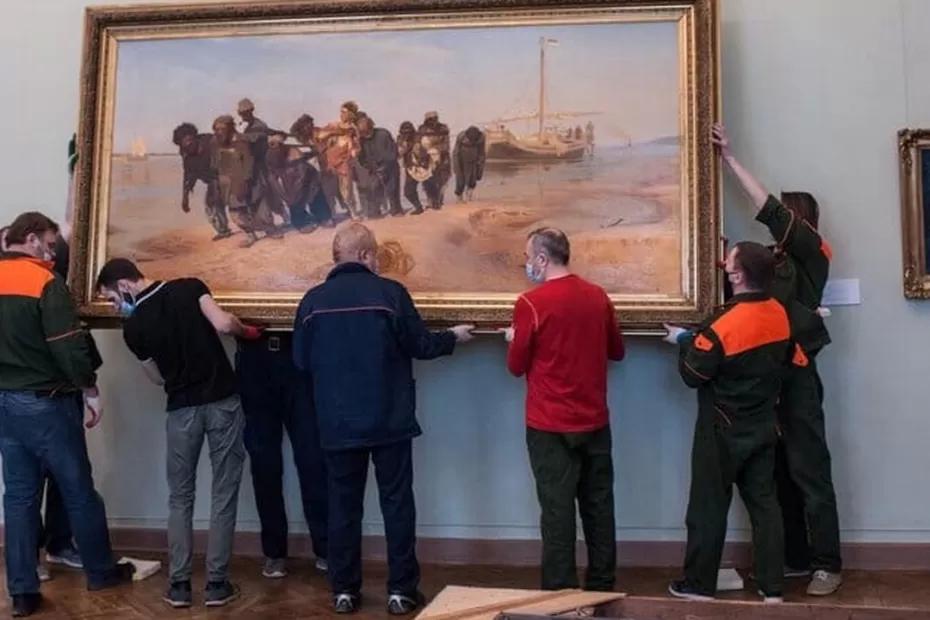 В Самару привезут легендарную картину «Бурлаки на Волге». Когда и где ее можно будет увидеть?