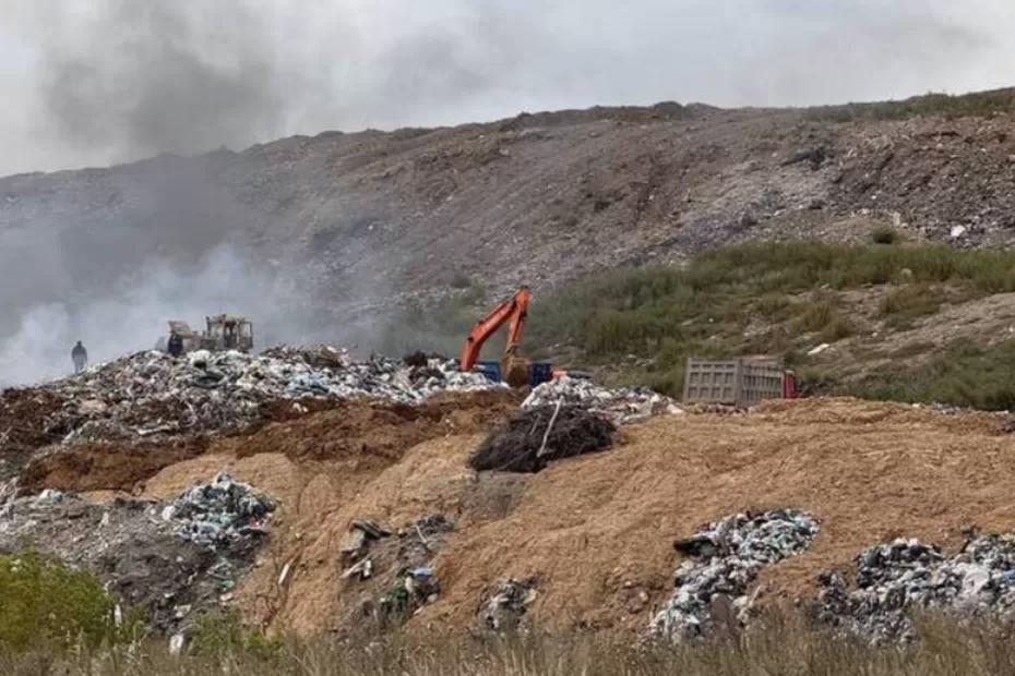 В самарском регионе за сутки потушили мусор на полигоне ТБО «Преображенка»