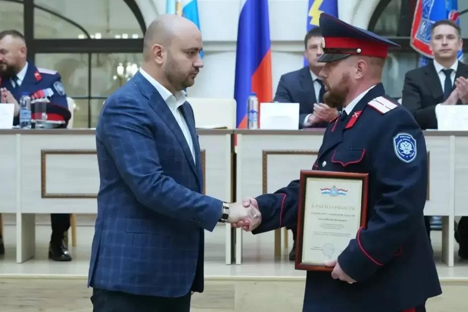 Вячеслав Федорищев принял участие в отчетно-выборном Круге самарских казаков