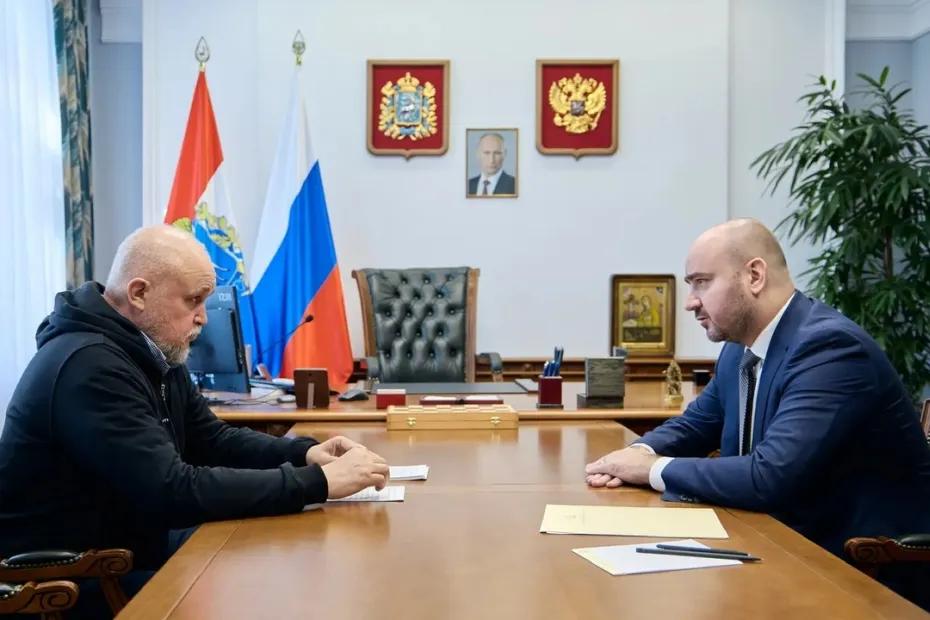 Губернатор Вячеслав Федорищев встретился с Министром энергетики РФ Сергеем Цивилевым в Самаре