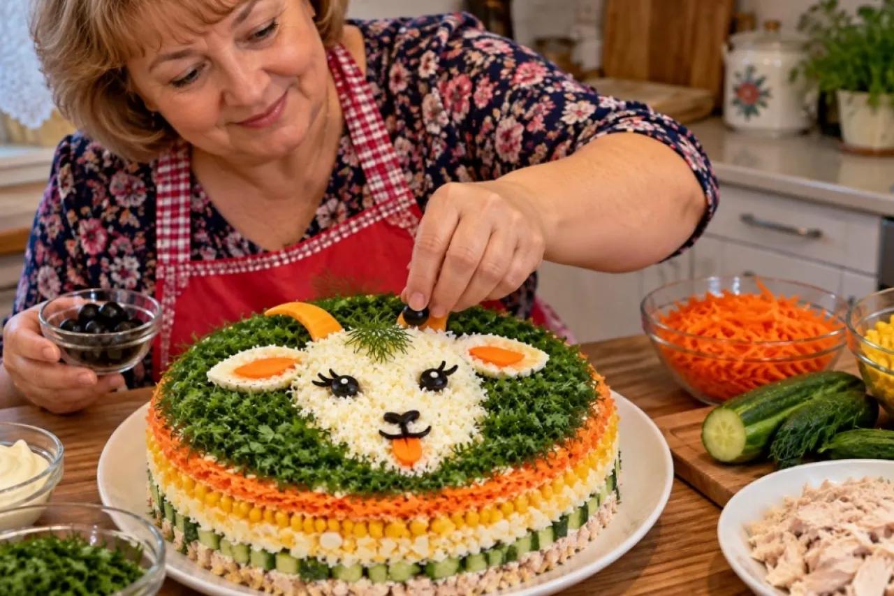 Нашла идеальный салат на Новый год - &laquo;Козочка&raquo;: никаких оливье и под шубой - порадую хозяйку года