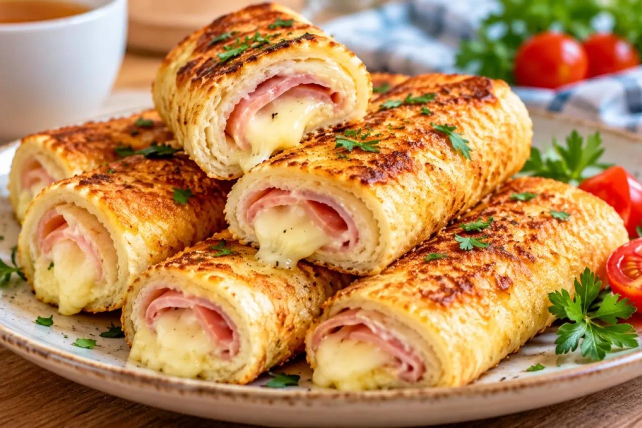 Не бутерброды и не омлет: раскатываю хлеб скалкой и получаю вкуснейший завтрак за 15 минут