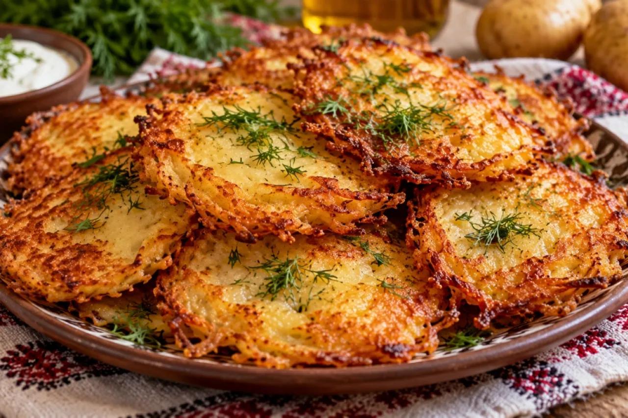 1 кусочек в драники - и они как в белорусском селе: края правильные - кружевные, а середина сочная