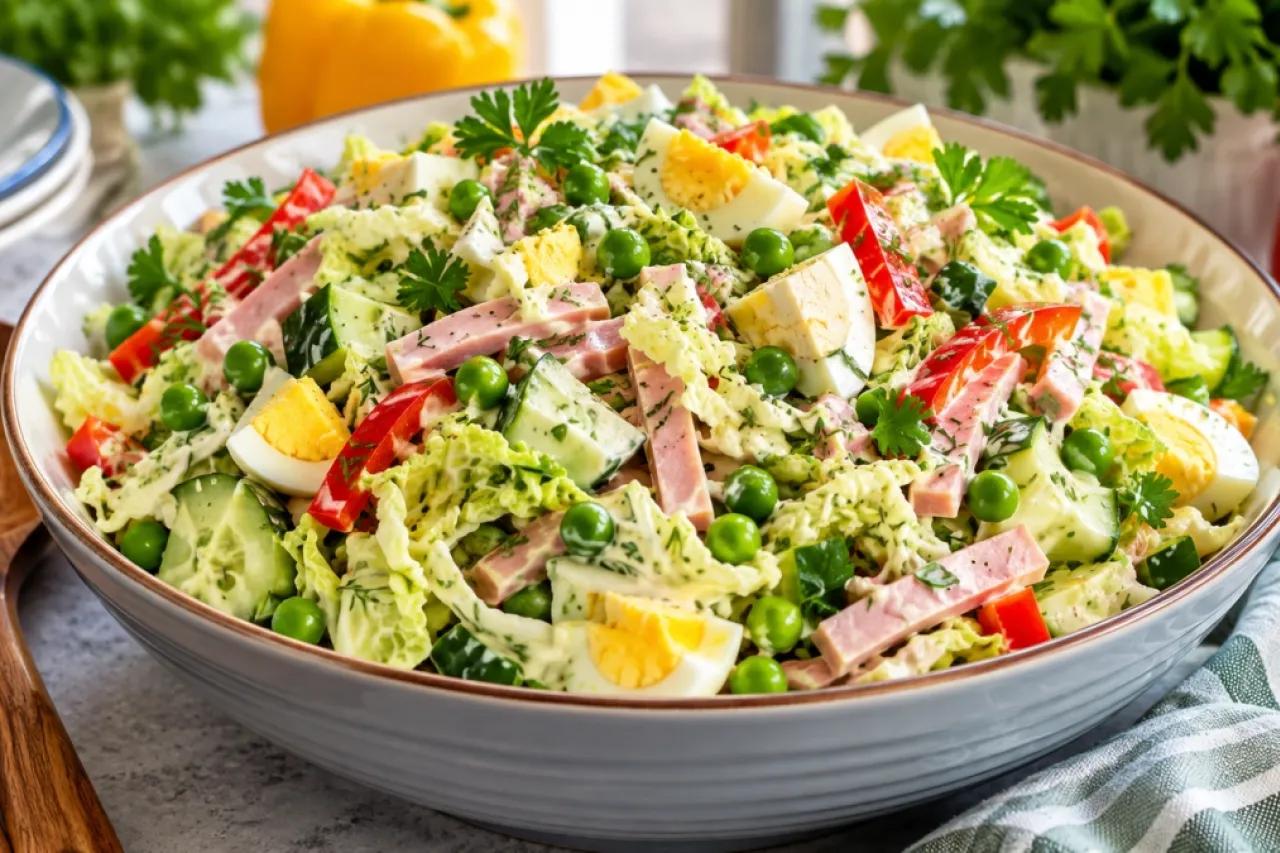 Запасаюсь пекинской капустой: готовлю вкусный салат за 10 минут - сытно и без лишних хлопот