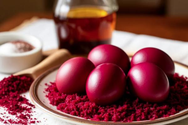 Красим яйца на Пасху свёклой: простой рецепт