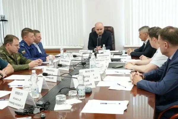Вячеслав Федорищев провел оперштаб по ликвидации последствий атаки вражеских БПЛА на Сызрань 21 мая