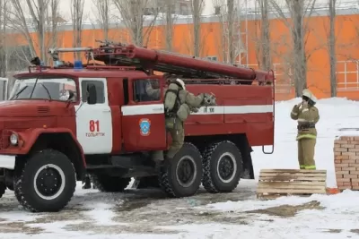 В Самаре 17 февраля из пожара в Ташкентском переулке спасли бабушку