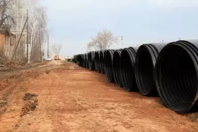 В Самаре перекладку коллектора на улице Реактивной планируют завершить к 31 мая