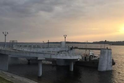 В Новокуйбышевске из-за паводка закрыли проезд по дороге к пляжу