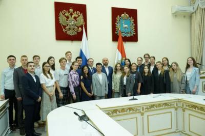 Вячеслав Федорищев встретился со студентами Самарского университета имени Королева
