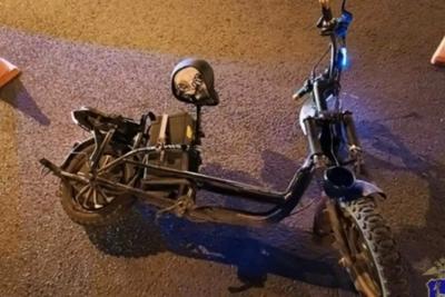 В Исаклинском районе 12-летний мальчик на мотоцикле попал в аварию