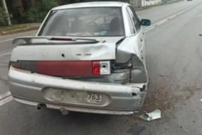 В Самарской области на трассе мотоциклист на Ямахе» врезался в «десятку»