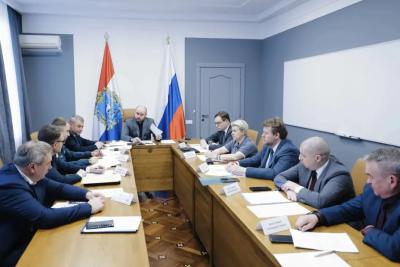 Губернатор Вячеслав Федорищев провел заседание штаба по безаварийному пропуску паводковых вод