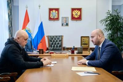 Губернатор Вячеслав Федорищев встретился с Министром энергетики РФ Сергеем Цивилевым в Самаре