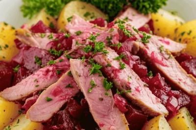 Селедку к вареной картошке подаю так: простой, но очень вкусный рецепт