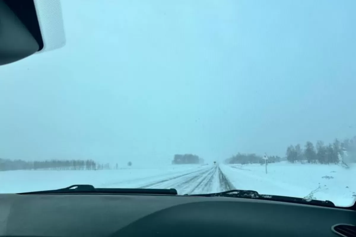 В Самарской области из-за снегопада и сильного ветра закрыты 47 дорог