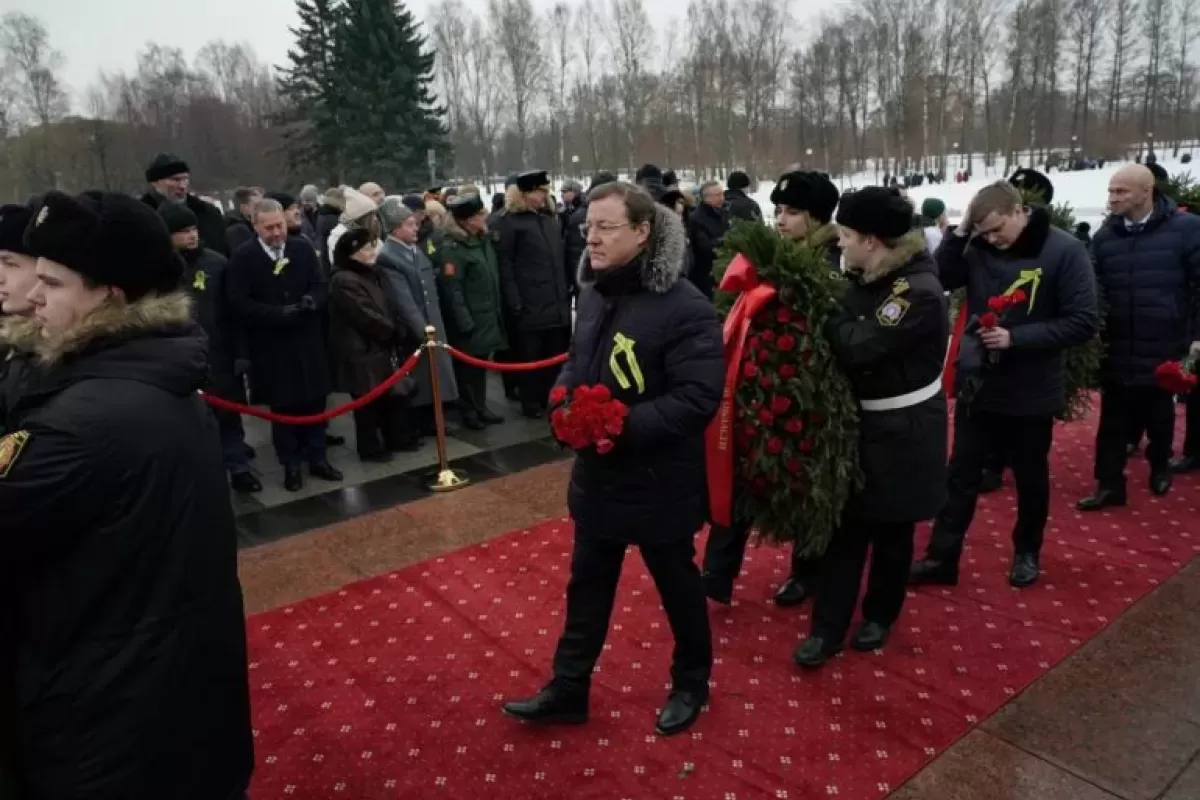 Самарцы-блокадники приняли участие в памятных мероприятиях в Санкт-Петербурге